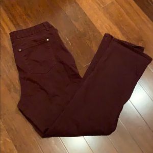 Gloria Vanderbilt Plum Jeans